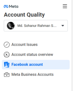 Facebook Account Quality Check