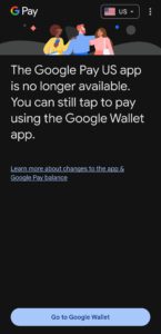 Google Pay US asks users to shift Google Wallet
